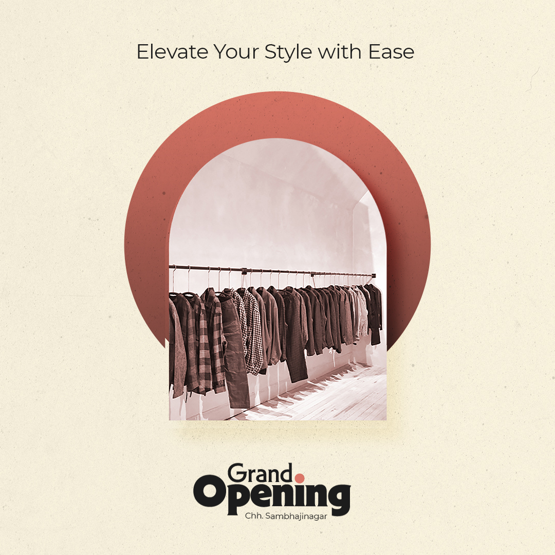 Grand Opening promotional design